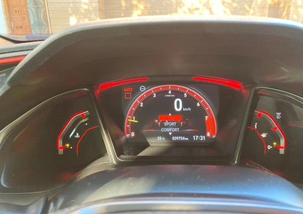 Honda Civic cena 145000 przebieg: 40000, rok produkcji 2020 z Wejherowo małe 326